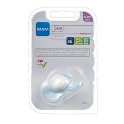 CHUPETA MAM START 0-2 M AZUL SINGLE