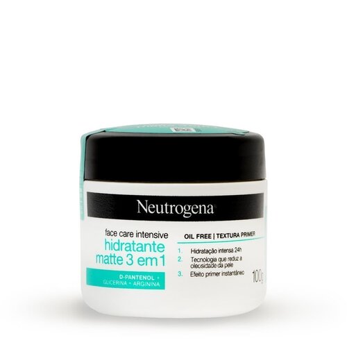 NEUTROG FACE CARE HIDRAT MATTE 3EM1 100G
