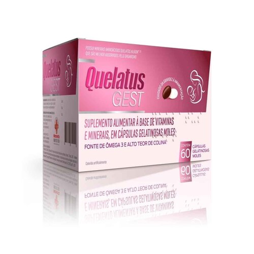 QUELATUS GEST C/60CAPS