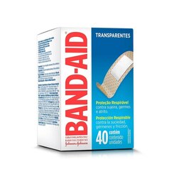BAND-AID TRANSPARENTE C/40UN