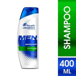 SH HEAD SHO 400ML MEN MENTHOL