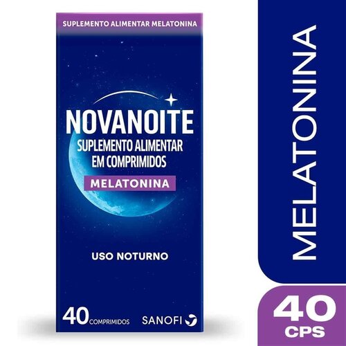NOVANOITE MELATONINA C/40CPR