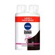 DS NIVEA 2X150ML FEM B&W PR ESP