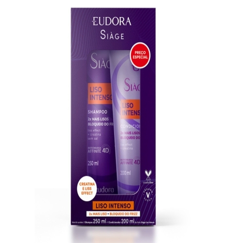 SIAGE KIT (SHP 250ML+COND. 200ML) LISO INTENSO