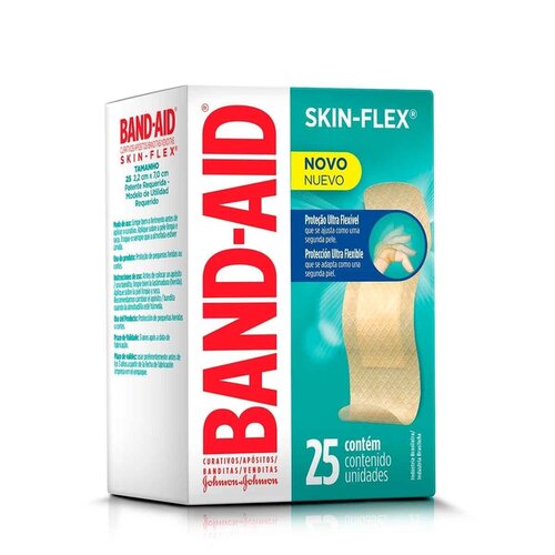 BAND-AID SKIN FLEX STANDARD C/25UN