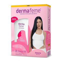 KIT DERMAFEME FLORAL 2X200ML