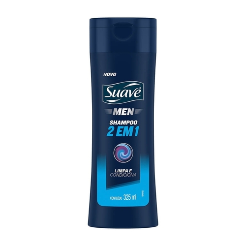 SHP SUAVE MEN 2 EM 1 LIMP CONDIC 325ML