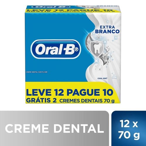 CD ORAL-B EXTRA BRANCO 70G
