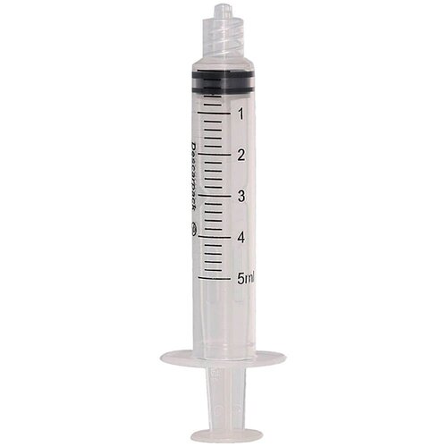 SERINGA DESC. 05ML S/AG LUER LOCK (N)