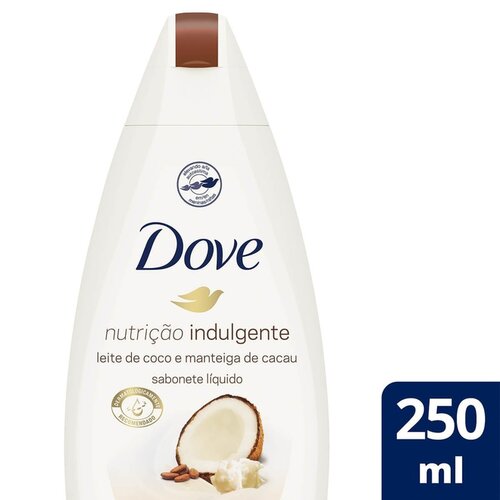 SB DOVE LIQ COCO 250ML