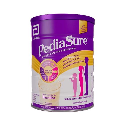 PEDIASURE BAUNILHA 850G