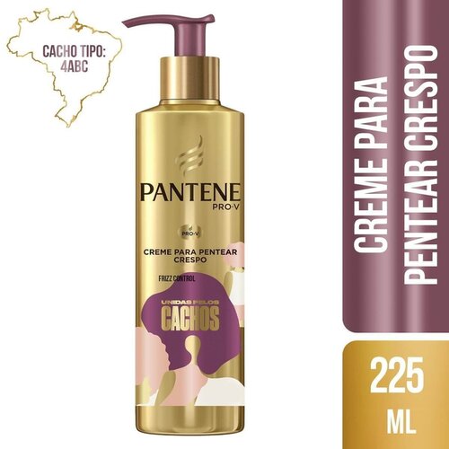 CP PANTENE 225ML UNIDAS P.CACHOS CRESPO