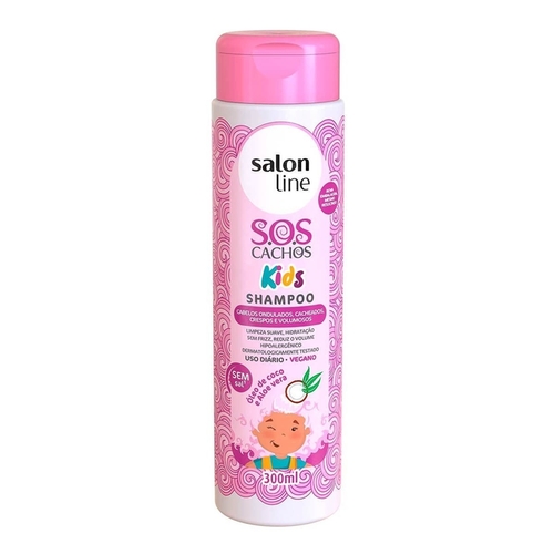 SALON LINE SHP SOS CACHOS KIDS 300ML