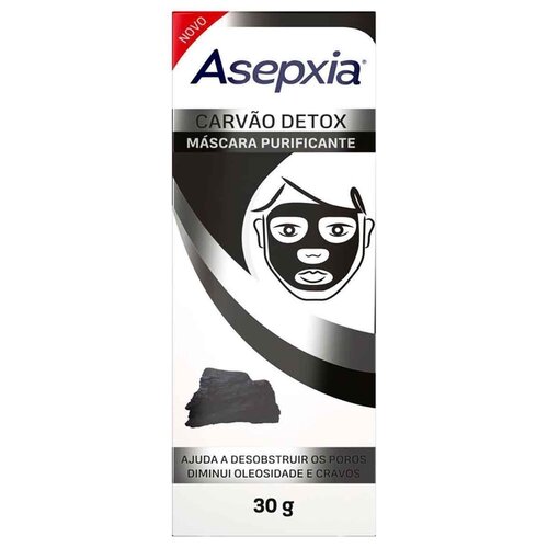 ASEPXIA MASCARA CARVAO DETOX 30G