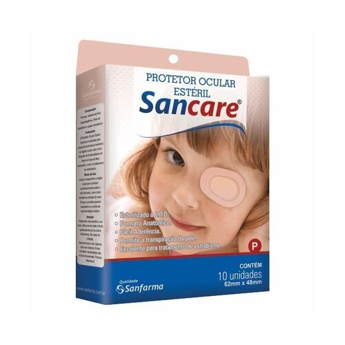 PROTETOR OCULAR ESTERIL P C/10UN