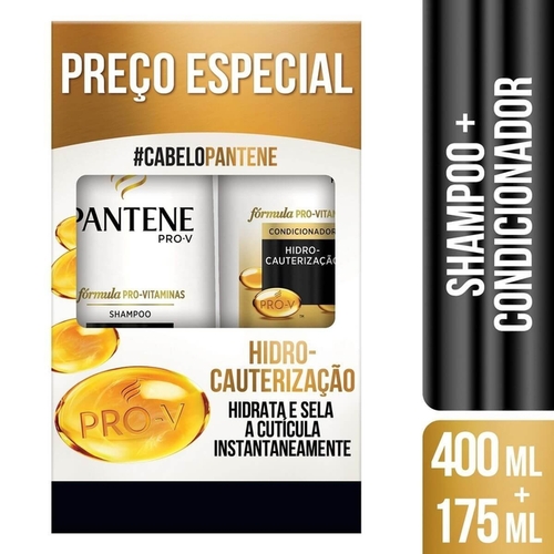 KIT PANTENE 400+175ML (SH+CD)HIDRO CAUT