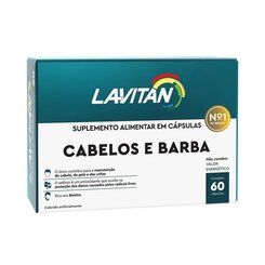 LAVITAN VIT CABELO E BARBA C/60CAPS