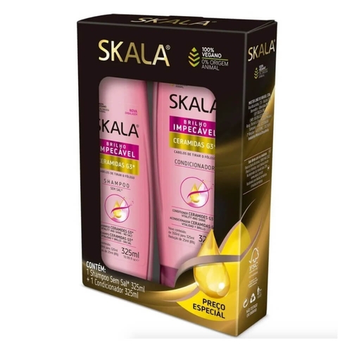KIT SHP+COND SKALA CERAM.G3 PLUS 325ML