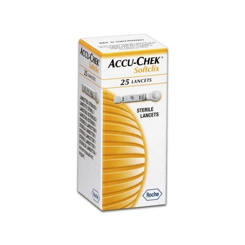 ACCU-CHEK SOFTCLIX C/25 LANCETAS