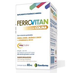 FERROVITAN COM COLINA SOL 60ML