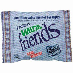 VALDA FRIENDS MENTOL/EUCAL. PASTILHA 25G