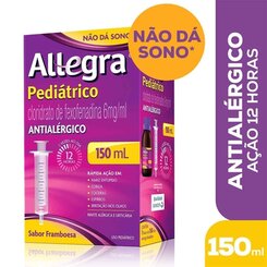 ALLEGRA PED 6MG/ML 150ML