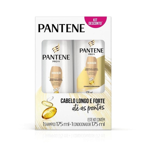 KIT PANTENE (SH+CO) 175ML HIDRATAÇÃO