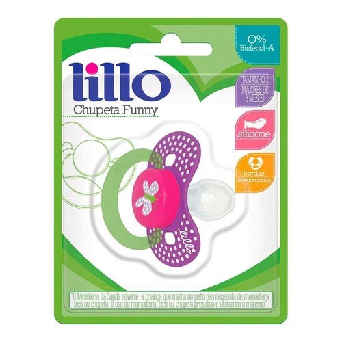CHUP FUNNY MENINA ORT SIL T2 LILAS 621450