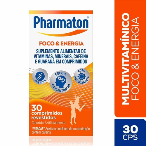 PHARMATON FOCO E ENERGIA C/30CPR