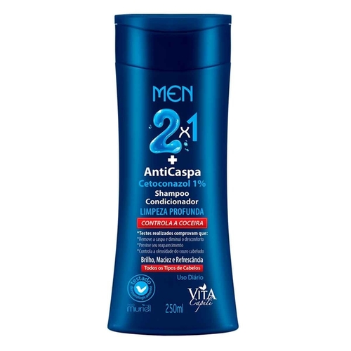 VITA CAP A.CASPA SH 2X1 250ML