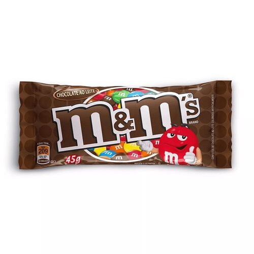 CHOCOLATE AO LEITE M&MS 40G