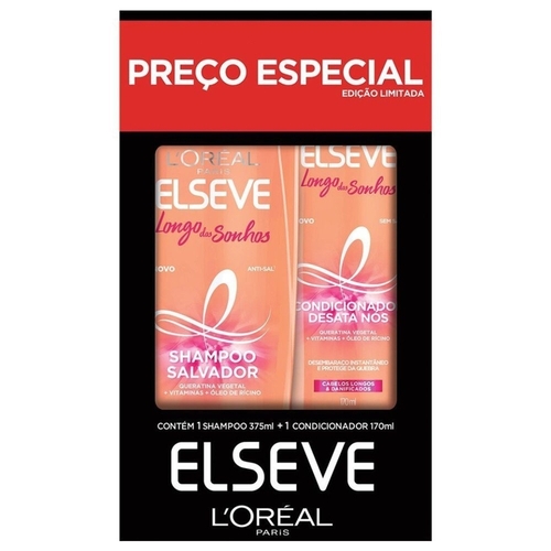 ELSEVE SH375+CO170ML LONGO DOS