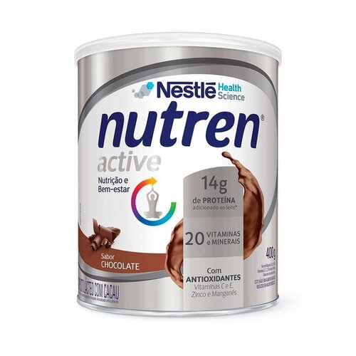 LEITE NUTREN ACTIVE CHOCOLATE 400G