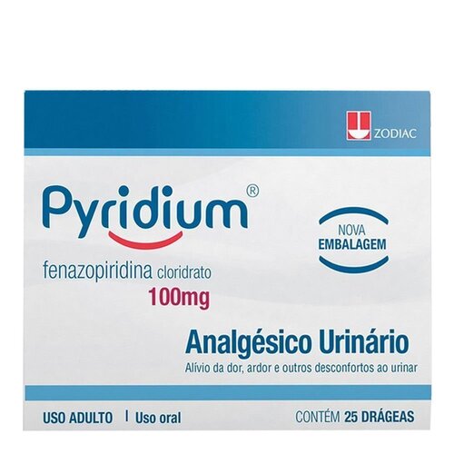 PYRIDIUM 100MG C/25DRG