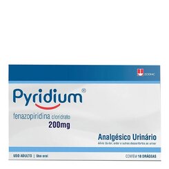 PYRIDIUM 200MG C/18DRG