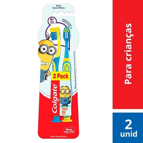 ED INF COLGATE MINIONS 6+ANOS C/2UN