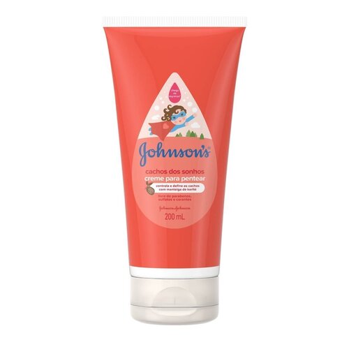 CR DE PENTEAR J&J BABY CACHOS DOS SONHOS 200ML