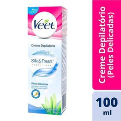 VEET CR DEPILATORIO PELE DELICADA 100ML