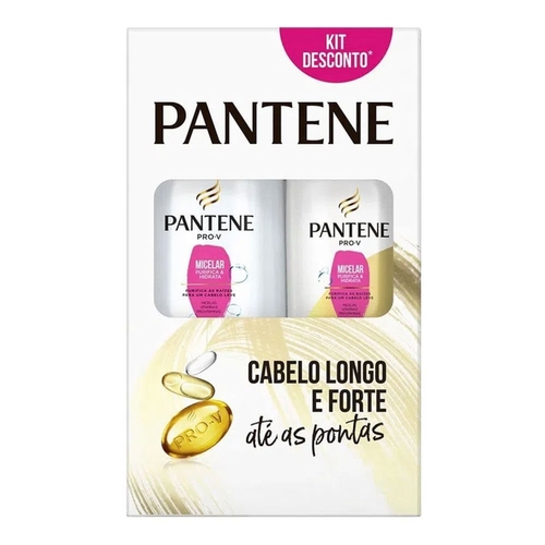 KIT PANTENE 400+175ML(SH+CD) MICELAR