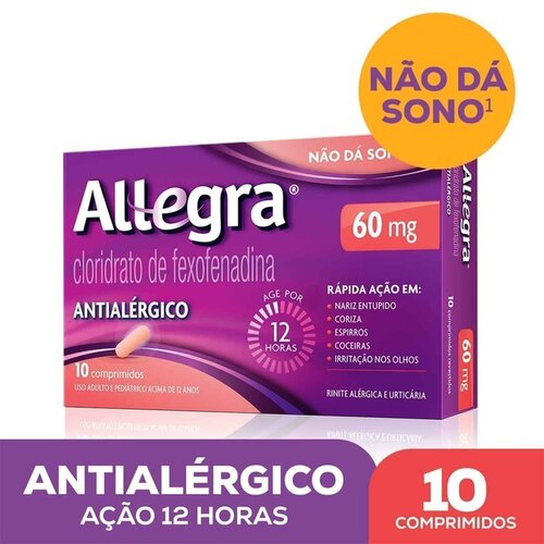 ALLEGRA 60MG C/10CPR