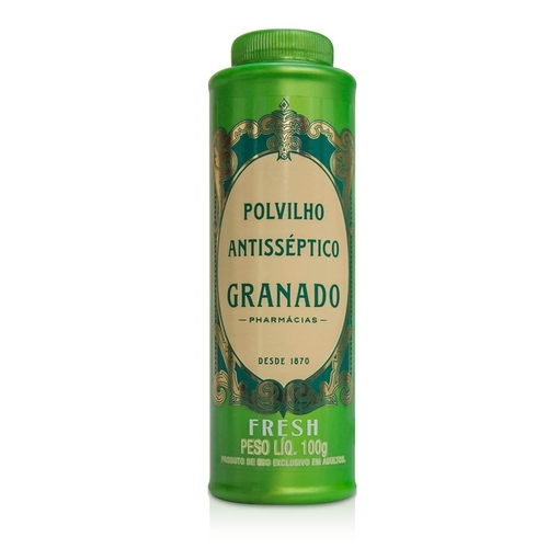 TALCO ANTIS. POLVILHO GRANADO FRESH 100G
