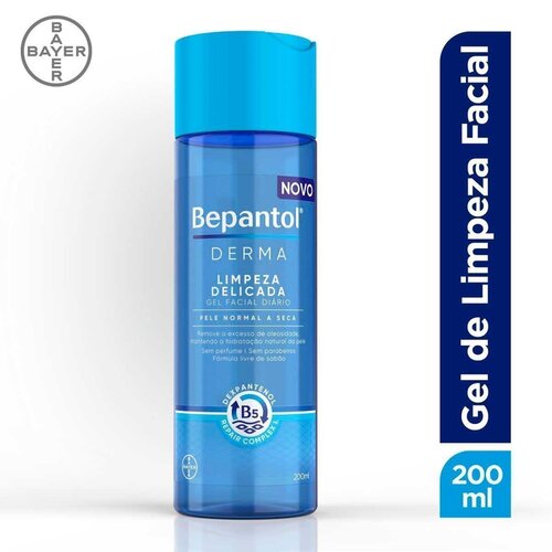 BEPANTOL DERMA GEL FACIAL LIMPEZA DELICADA 200ML