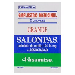 SALONPAS ADESIVO GRANDE C/2UN