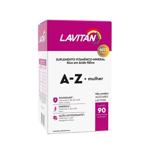 LAVITAN A-Z MAIS MULHER C/90CPR