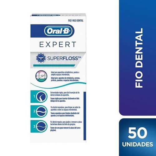 FIO DENTAL ORAL-B SUPER FLOSS C