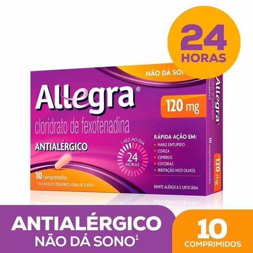 ALLEGRA 120MG C/10CPR