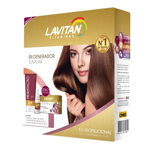 KIT LAVITAN VIT REJUV CAPILAR CAP+SH+SPR