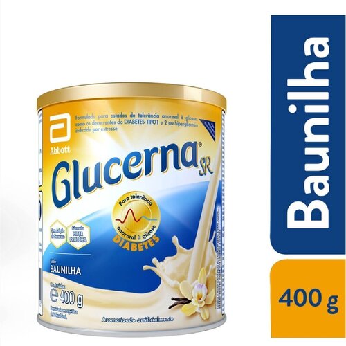 GLUCERNA BAUNILHA 400G