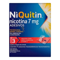 NIQUITIN 7MG C/7ADESIVOS TRANSPARENTES