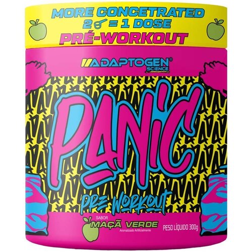PANIC PRE WORKOUT MACA VERDE 300G